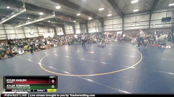 70 lbs 1st Place Match - Kyler Haslem, Uintah vs Kyler Robinson, Shootbox Wrestling Club