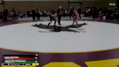 130 lbs Finals (2 Team) - Liam Martinez, TMBWWG vs Wrestler Havenvold, Alternate #1