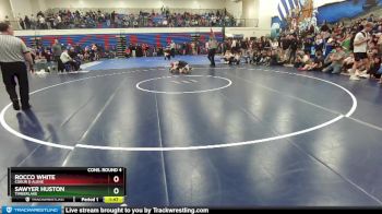 98 lbs 1st Place Match - Rocco White, Coeur D Alene vs Sawyer Huston, Timberlake
