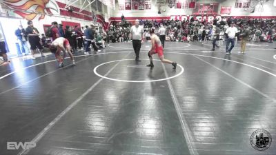 150 lbs Cons. Round 1 - Jaz Gonzalez, El Camino (South San Francisco) vs Keanu Perez, El Camino (South San Francisco)