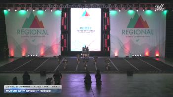 Motor City Cheer - Rubies [2026 L2 Junior - Flex - D2 DAY 1] 2026 The Midwest Regional Summit