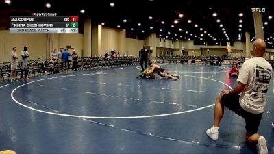 175 lbs 3rd Place Match - Nikita Chechkovsky, Applied Pressure vs Jax Cooper, Stronghold Wrestling Club