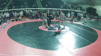 155 lbs James Hansen, Idaho HS Boys 2 vs Gannon McNulty, Oregon 1 HS Boys