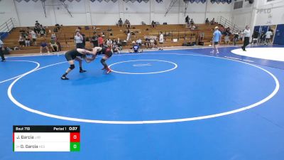 126 lbs Cons. Round 4 - Dylan Garcia, Hesperia vs Josue Garcia, SoCal Grappling