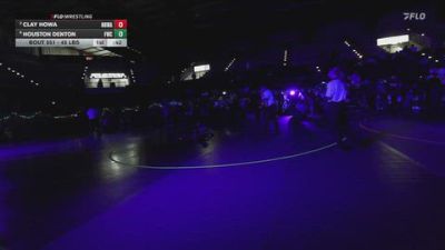 45 lbs Quarters - Clay Howa, HOWA vs Houston Denton, Fremont Wrestling Club