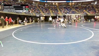 167 lbs Round Of 32 - Damien Johns, Greencastle-Antrim vs Brayden Walsh, Riverview