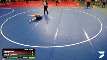 125 lbs Champ. Round 1 - Talon Doering, Elk River vs Tavin Long, ANML