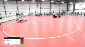 160 lbs Prelims - Kyler Pickard, NC vs Luke Geog, OH
