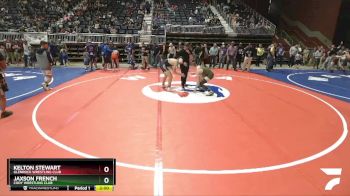 144 lbs Quarterfinal - Jaxson French, Cody Wrestling Club vs Kelton Stewart, Glenrock Wrestling Club