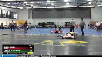 157 lbs 1st Place Match - Carson Pottenger, Heidelberg vs Tyson Nisley, Wabash