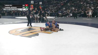 138 lbs Consi Of 8 #2 - Orion Hill, Folsom (SJ) vs Gabriel Estrada, Frontier (CS)