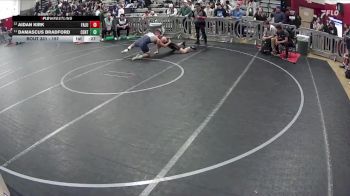 157 lbs Cons. Round 2 - Damascus Bradford, Centennial vs Aidan Kirk, Faith Lutheran