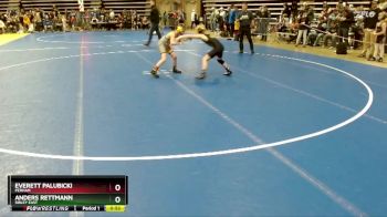 90 lbs 3rd Place Match - Anders Rettmann, Sibley East vs Everett Palubicki, Perham