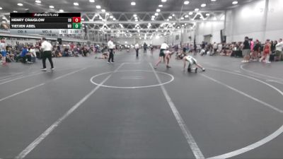 113 lbs Round 1 (6 Team) - Tietjen Abel, Wayne Danger vs Henry Craiglow, Dayton Bandits