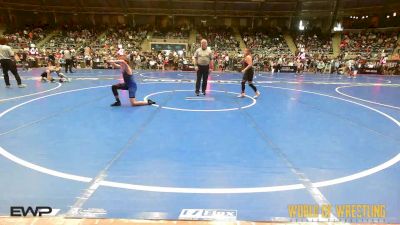 100 lbs Round Of 32 - Anthony Quiroz, Region Wrestling Academy vs Kardyn Prasch, Harrah Little League Wrestling