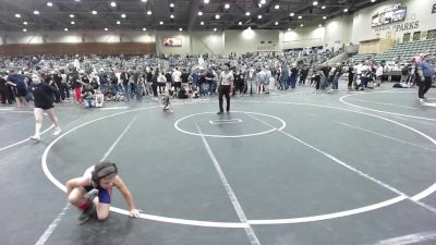 70 lbs Quarterfinal - Jasper Danis, Top Fuelers WC vs Blake Bressler, McKenzie River Mat Club