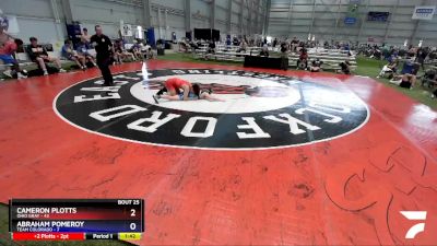 138 lbs 4th Wrestleback (16 Team) - Cameron Plotts, Ohio Gray vs Abraham Pomeroy, Team Colorado