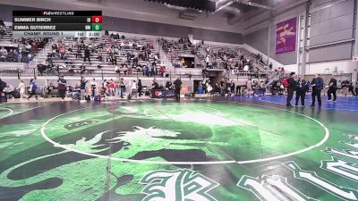 U17 Women - 53 lbs Champ. Round 1 - Summer Birch, ID vs Emma Gutierrez, NM