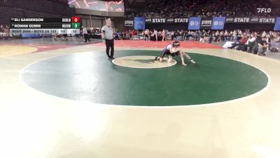 Boys 2A 150 lbs Cons. Round 4 - Eli Sanderson, Burlington-Edison vs Roman Gumm, Rogers (Spokane)