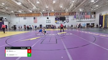 114B Round 1 - Creighten Lassen, MWC Wrestling Academy vs Mason Shirk, Big Game Wrestling Club