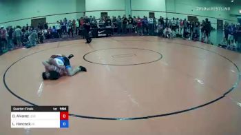 80 lbs Quarterfinal - Omaury Alvarez, Level Up Wrestling Center vs Luke Hancock, Kansas