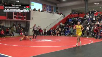 190 lbs Semifinal - Bristol VanZuiden, Williamsburg vs Myah VanLaningham, Davis County