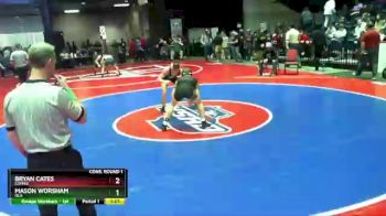 5 lbs Cons. Round 1 - Bryan Cates, Coffee vs Mason Worsham, Ola