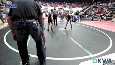 64-67 lbs Rr Rnd 3 - Wyatt Kaiser, Heat vs Mason Woolman, Pryor Tigers