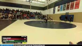 145 lbs Cons. Round 2 - Evan Henry, Deer Park vs Hunter Stearns, Jenkins