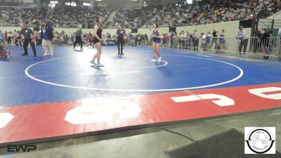 113 lbs Consi Of 32 #2 - Arianna Torres, Bixby JH Girls vs Brynlie Hicks, Coweta