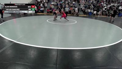 138 lbs Champ. Round 1 - Myles Sanchez, AMDG vs Alan Mendoza, Kansas City Training Center