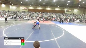 102 lbs Consi Of 8 #1 - Archer Rowe, Durham Elite vs Keenan Paz, Gold Rush Wrestling