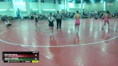 125 lbs Quarters & Wb (16 Team) - Peyton Nicol, Team Iowa Crazy Coconuts vs Grace Drueke, Nebraska Black Widows