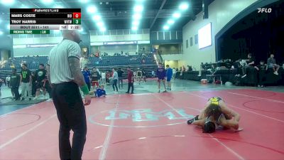 141 lbs Quarterfinal - Mars Coste, University Of Rio Grande vs Troy Harris, WVU Tech (W.Va.)