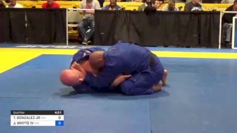 TOMAS GONZALEZ JR vs JAMES WHYTE IV 2021 World Master IBJJF Jiu-Jitsu Championship