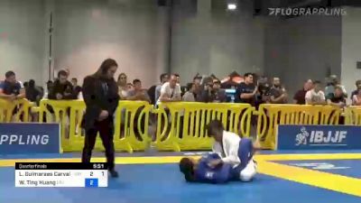 Laura Guimaraes Carvalho vs Wan Ting Huang 2022 American National IBJJF Jiu-Jitsu Championship