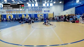 106 lbs Cons. Round 2 - Eli Valdez, TFWC vs Adrian Jimenez, Matter Academy