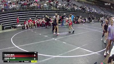 82 lbs Round 3 (6 Team) - Piper Eller, Utah vs Olivia Bice, Nebraska Red