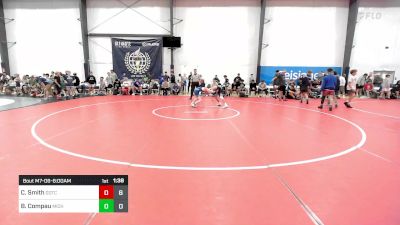 95 lbs Quarterfinal - Carter Smith, Team Gotcha vs Brody Compau, Michigan Premier Blue