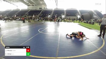 64 lbs Semifinal - Jiana Mares, Team Selma vs Esme Miller, Illinois Valley Youth Wrestling