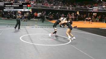 6A 100 lbs Champ. Round 1 - Celeste Gonzalez, Katy Paetow vs Elisa Cano, Klein Oak