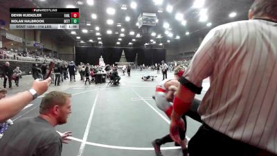 116 lbs Final - Devin Kuenzler, Eaglecrest WC vs Nolan Halbrook, Betterman Elite