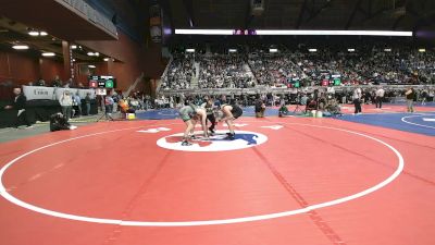 2A-157 lbs Champ. Round 1 - Brice Duxbury, Moorcroft vs Calder Vollmer, Tongue River