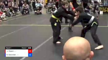 Intermediate 78 lbs Round 1 - Jabreel Dajani, Unattached vs Nolan Gawrelak, CascÃ£o Jiu-jitsu Michigan