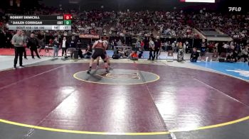 5A 190 lbs 3rd Place Match - Robert Demicell, Columbia vs Dailen Corrigan, Century