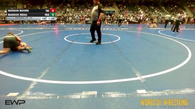96 lbs Round Of 16 - Hudson Moore, Tonganoxie Wrestling Club vs Maddox Mejia, Prodigy Elite Wrestling