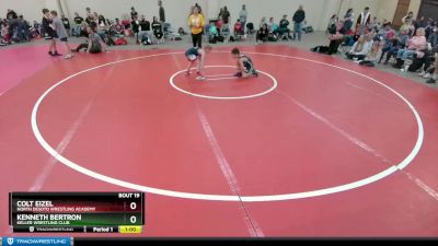 62 lbs Round 2 - Kenneth Bertron, Keller Wrestling Club vs Colt Eizel, North DeSoto Wrestling Academy