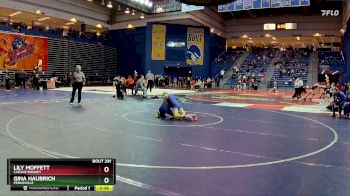 105 lbs Cons. Round 3 - Lily Moffett, Caesar Rodney vs Gina Haubrich, Pennsville