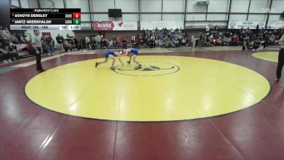 106 lbs Semifinal - Ashdyn Densley, Carbon vs Jantz Greenhalgh, Carbon