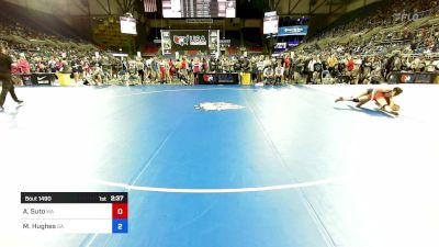 135 lbs Round Of 64 - Annabelle Suto, WA vs Milly Hughes, GA